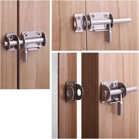 High-Quality Bathroom Indicator Bolt 50x50mm In Satin Chrome Finish Sliding Bathroom Toilet Door Bolt - Foto 13