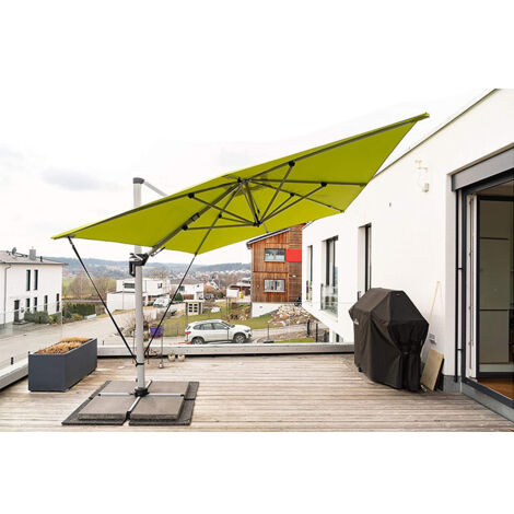 AlwaysH Parasol Wind Protection Set Adjustable Polyester Belts Windproof Heavy Duty Solid Metal Hooks