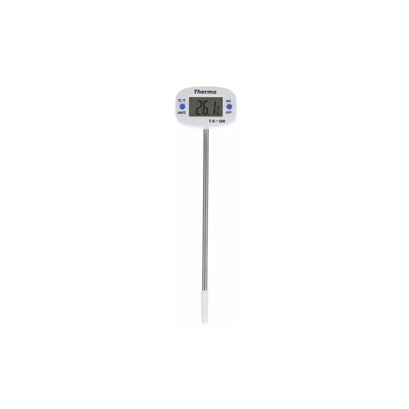 Kaufe Lebensmittelthermometer, berührungsloses digitales  Infrarot-Thermometer, Laser-Temperaturmessgerät, LCD-Bildschirm, Pyrometer,  Industrie-Thermometer