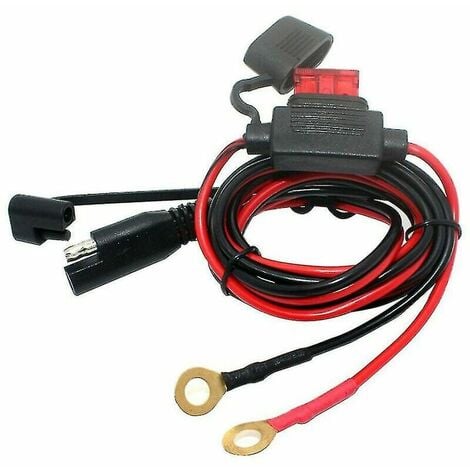 Motorrad-Sae-USB-Ladegerät auf SAE-USB-Kabel-Adapter, Schnelltrennung,  2.1a, wasserdichter USB-Anschluss