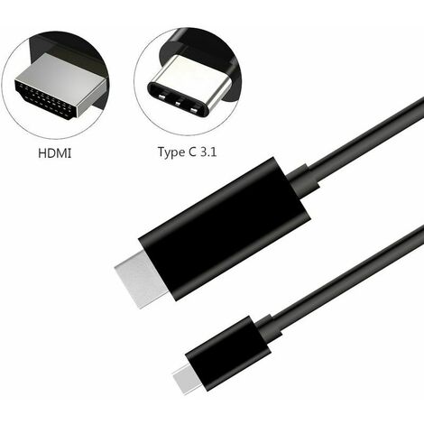 Cable USB A a USB C Startech USB2AC2M USB C USB A Negro