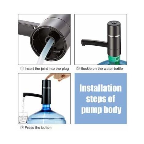 Trinkwasserpumpe Wasserflaschenpumpe USB Elektrische Wasserpumpe
