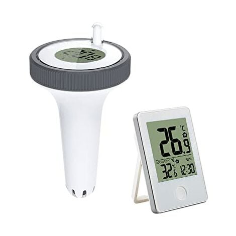 TFA Digitales Innen-Außen-Thermometer Inkl. Z-Batterie Weiß