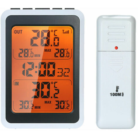 Kabelloses Innen-Außen-Thermometer ohne digitale