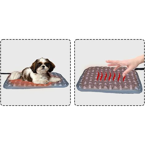 Wärmeplatte / Heizmatte für Hunde, elektrisch beheizte Unterlage