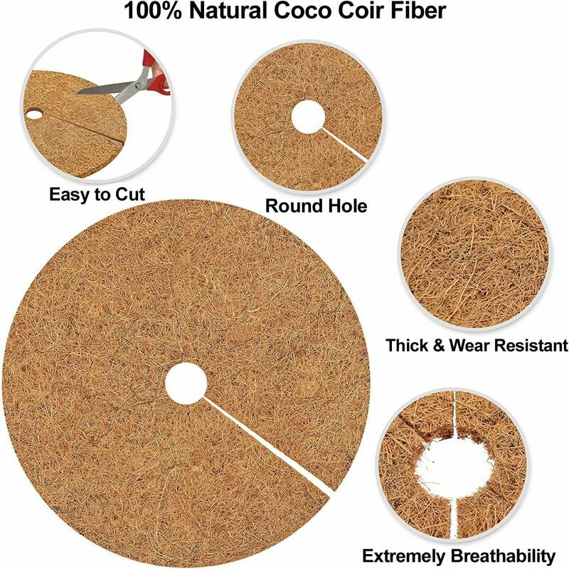 Kokosfaser-Mulchscheibe – Coir Fiber Ring