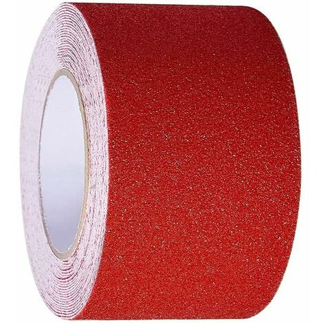 FOLTEC Warnband / Absperrband 80mm x 500m Rot und Weiß - extrem