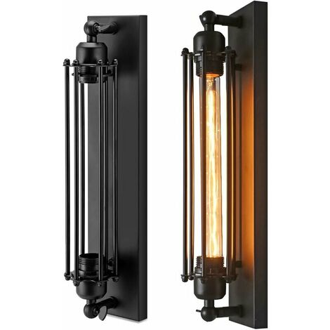 BRILLIANT Lampe, Vonnie Wandspot schwarz/holzfarbend, (nicht 1x E27, A60, enthalten) Metall/Holz/Textil, 25W,Normallampen