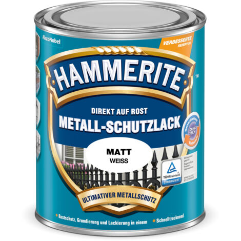 Hammerite Metallschutzlack MATT SB WEISS 750ML
