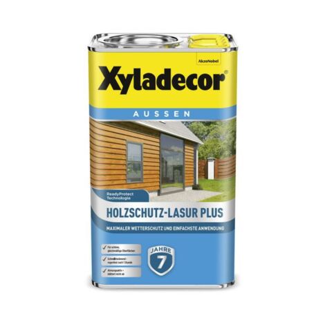 XYLADECOR Holzschutz-Lasur Plus Nussbaum 2,5l - 5362555