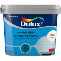 Dulux Fresh up Wandfliesenfarbe Satin, Frische Farbe für Ihr Bad, Helles Leinen, 750 ml