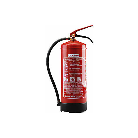 GLORIA 548665 Pulver-Dauerdruck-Feuerlöscher Inhalt 6 l