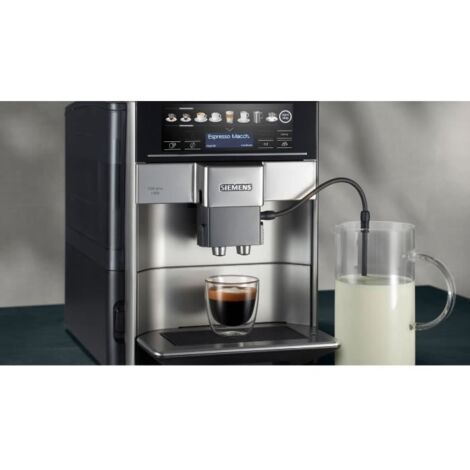 Machine à café broyeur grain automatique Siemens TE653M11RW