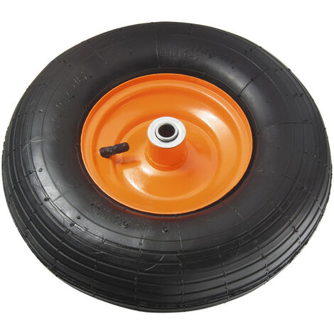 2 pcs Roue de diable pneus Caoutchouc 4.10-3.50-4 (260 x 83 mm)