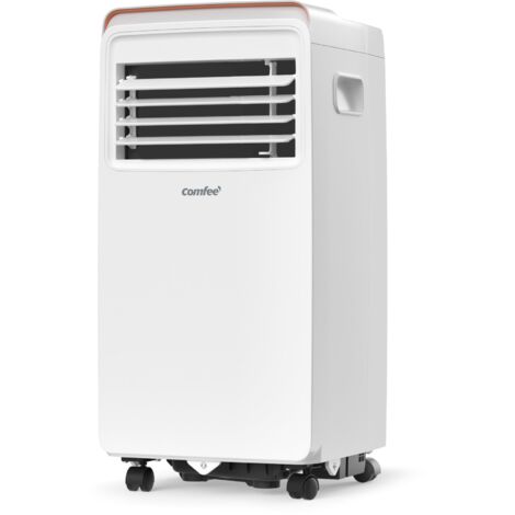 Comfee – Climatiseur mobile réversible 7000 BTU/h – 2,0 kW – Pour 25 m² – Déshumidificateur 1,95 l/h – Minuterie 24h – Fonction Follow-me