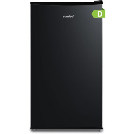 Comfee – Réfrigérateur table top 80L – 12L congélateur – Classe D – Compresseur Inverter – 44.5 x 47.5 x 84.5 cm – Noir classique