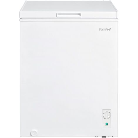 Congélateur Coffre Comfee RCC146WH2EU(E) 143L -Classe E - Contrôle Mécanique - 37dB - Compresseur Inverter - LED - 605685cm
