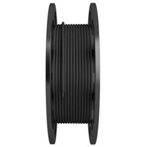 2 Fils D'aluminium 5 M X 1,5 Mm - Noir à Prix