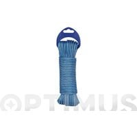 CORDON ÉLASTIQUE POLYESTER/LATEX Ø 8 MM 25 MT BLANC - 451412002244