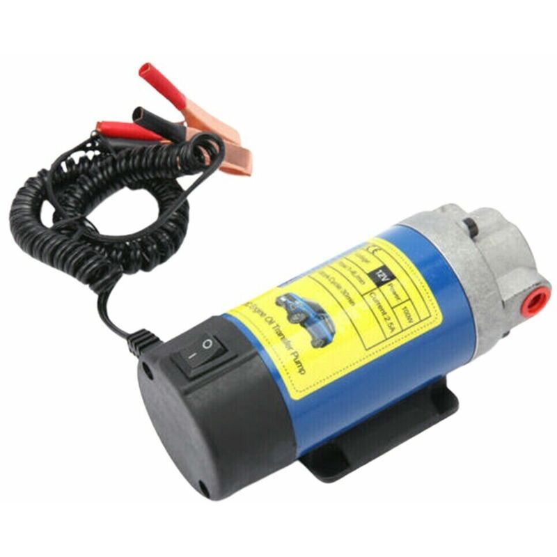 Pompe à transfert 12V Extracteur Huile Fluide diesel électrique 60W SIPHON