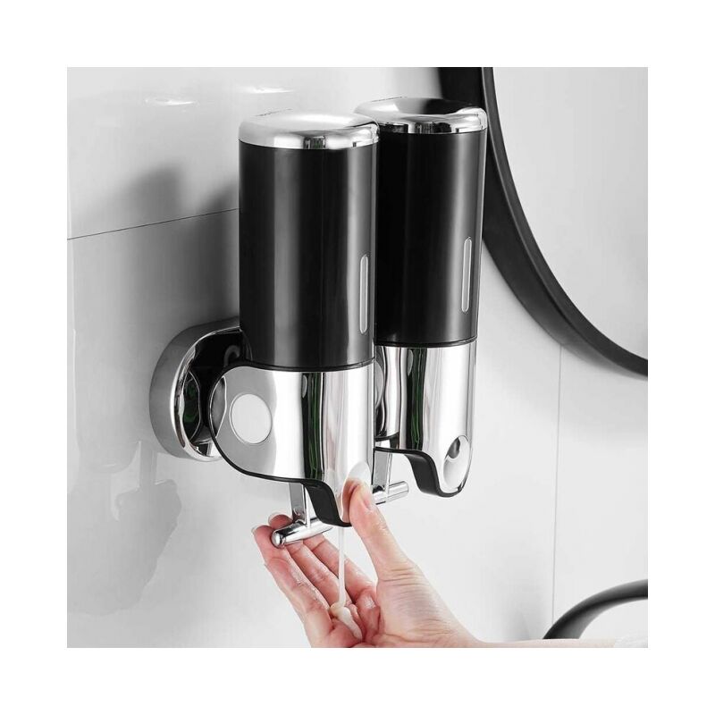 Dispenser Sapone In Vetro - 2 Pezzi, Con Vassoio Bambù, Per Cucina E Bagno - Foto 5