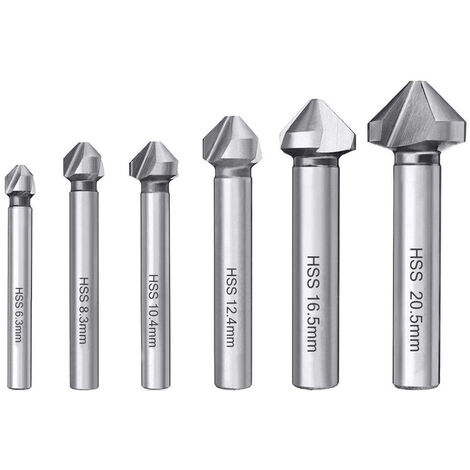 Utensile Per Sbavatura E Smussatura 3-19 Mm - 3 Lame HSS Per Metallo, Ottone E Plastica