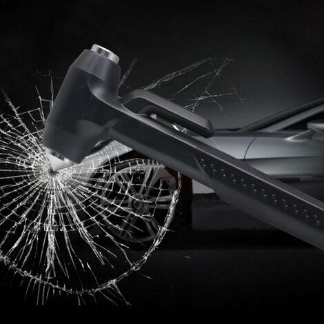 Martello di sicurezza per auto Martello di emergenza per tagliare la  cintura di sicurezza dell'auto.