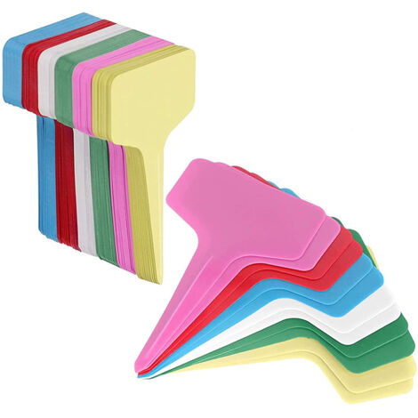 Vassoio Etichette Giardinaggio Etichette Per Piante In Plastica - Set 5 Marcatori Per Semenzai, Vassoio Semi, Giardino, UK Etichette Piante Giardino - Foto 5