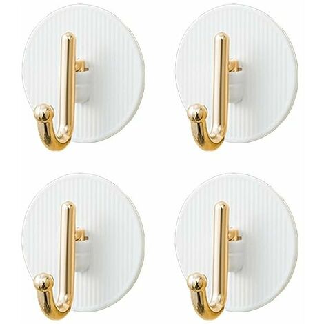 Porta Asciugamani Adesivo Senza Fori - 2 Aste In Acciaio Inox 304 Con Ganci Per Bagno E Cucina - Foto 3