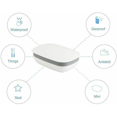 Portasapone Da Viaggio A Tenuta Stagna - Contenitore Per Sapone Con
