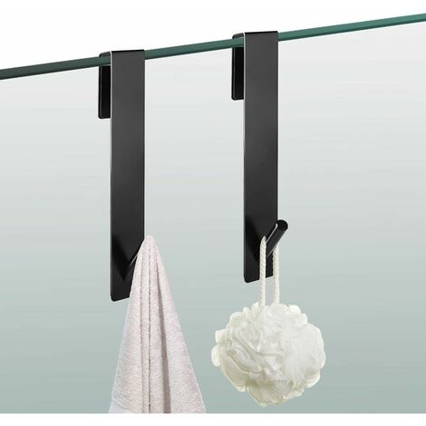 Aerzetix Set Di 2 Ganci Da Parete In Metallo Oro Invecchiato 33mm - Porta Asciugamani E Accappatoi Per Bagno - 3