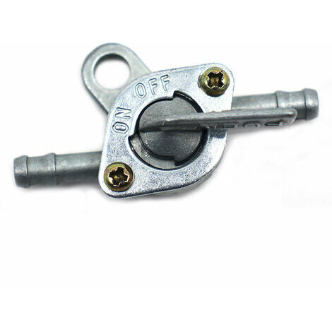 Robinet Carburant Universel 6mm - Pour Moto 90-140cc PIT DIRT QUAD - Aluminium - Commutateur ON/OFF