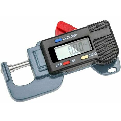 EJ.life Jauge D'épaisseur 0-12,7 Mm Mètre D'épaisseur électronique 0,01 - Foto 11