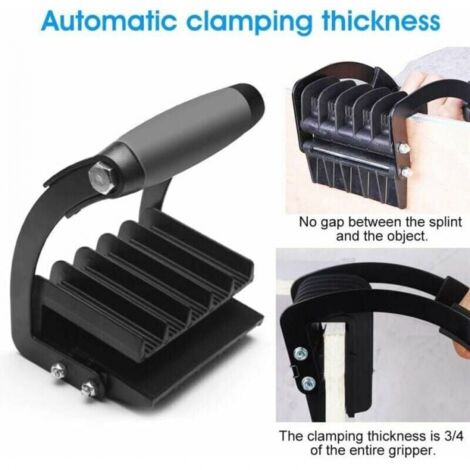 Sollevatore Per Pannelli Gorilla Gripper - Pinza Ergonomica Per Cartongesso, Compensato, Fino A 160kg - Foto 3