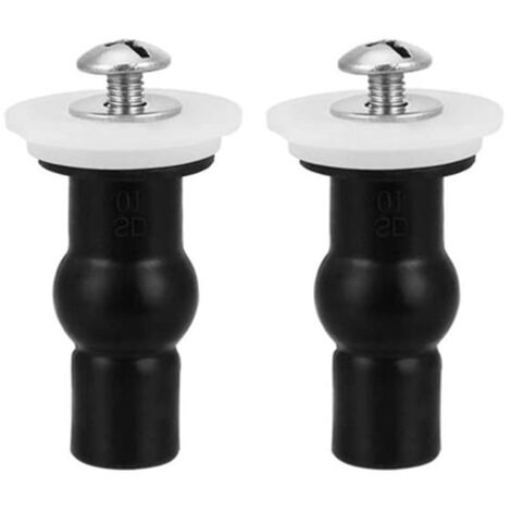 Confezione da 4 viti per sedile WC viti di fissaggio in nylon espandibili viti d