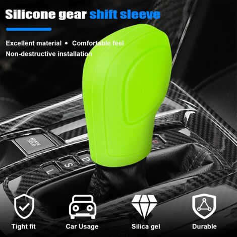 Copripomello In Silicone Copri Pomello Leva Cambio Protezione Universale Nero