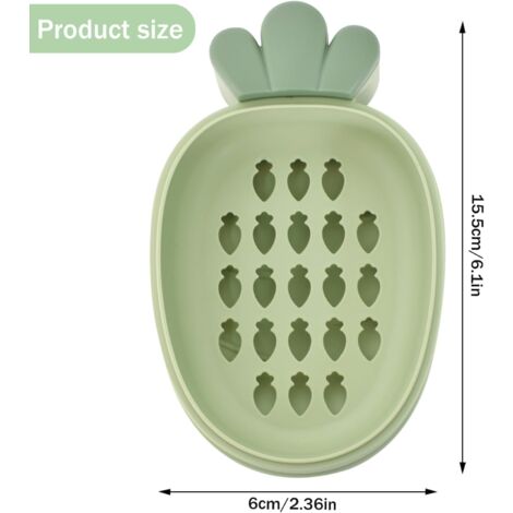 Portasapone Da Viaggio Impermeabile - Contenitore Con Coperchio, Antigoccia, Per Doccia, Palestra, Campeggio - Foto 2