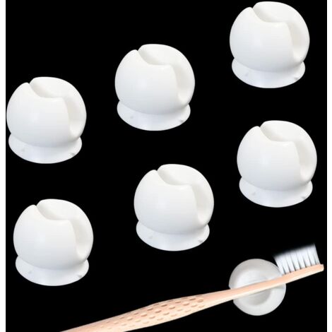 IHave Portaspazzolino Da Parete Con Dispenser Dentifricio E 3 Tazze - Accessorio Bagno Multifunzione, Installazione Adesiva Senza Fori