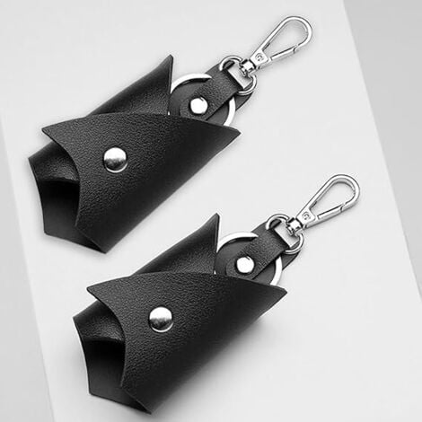 PORTACHIAVI COVER CHIAVE IN PELLE NERO ORIGINALE BMW