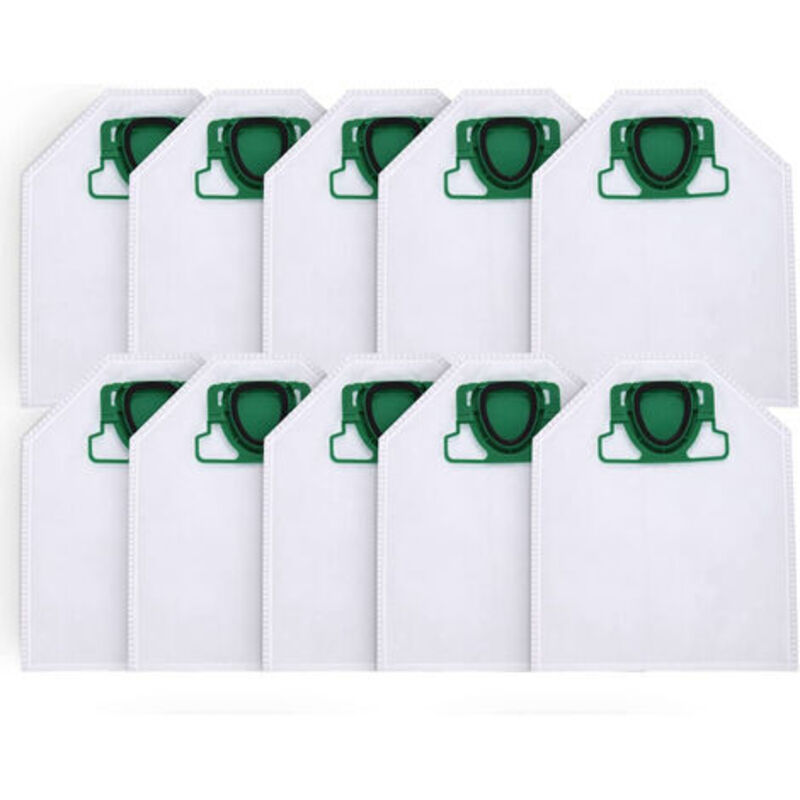 Sacs Aspirateur Vorwerk Kobold VK200 FP200 - Lot De 12 - Filtration 5 Couches - Anti-poussière