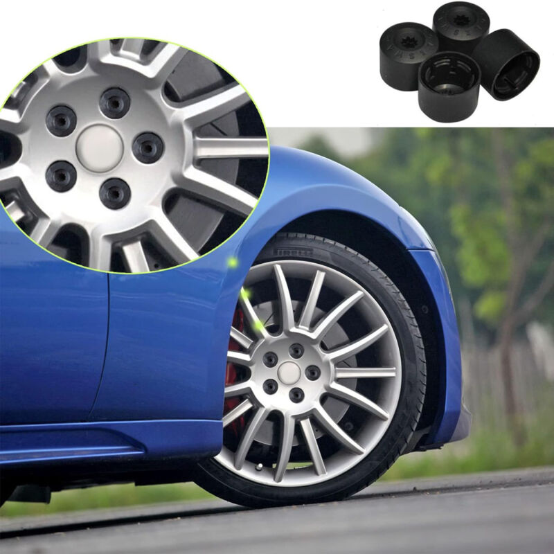 JPYDFI 4 Pièces Voiture Cache Moyeux Pour Peugeot 2008 I 2016-2019