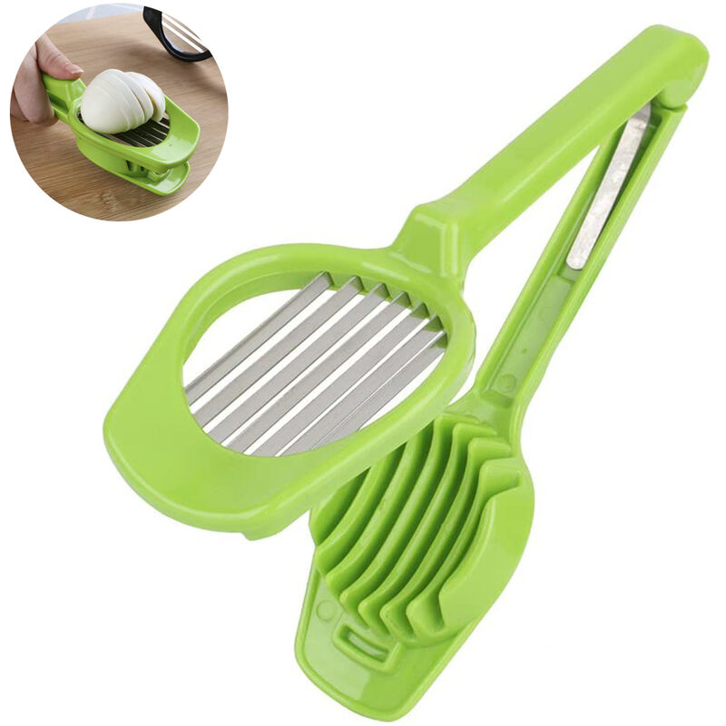 Coupe-œufs Professionnel En Métal - Fils Acier Inoxydable, Lave-vaisselle | Pour œufs Durs, Fraises, Kiwis