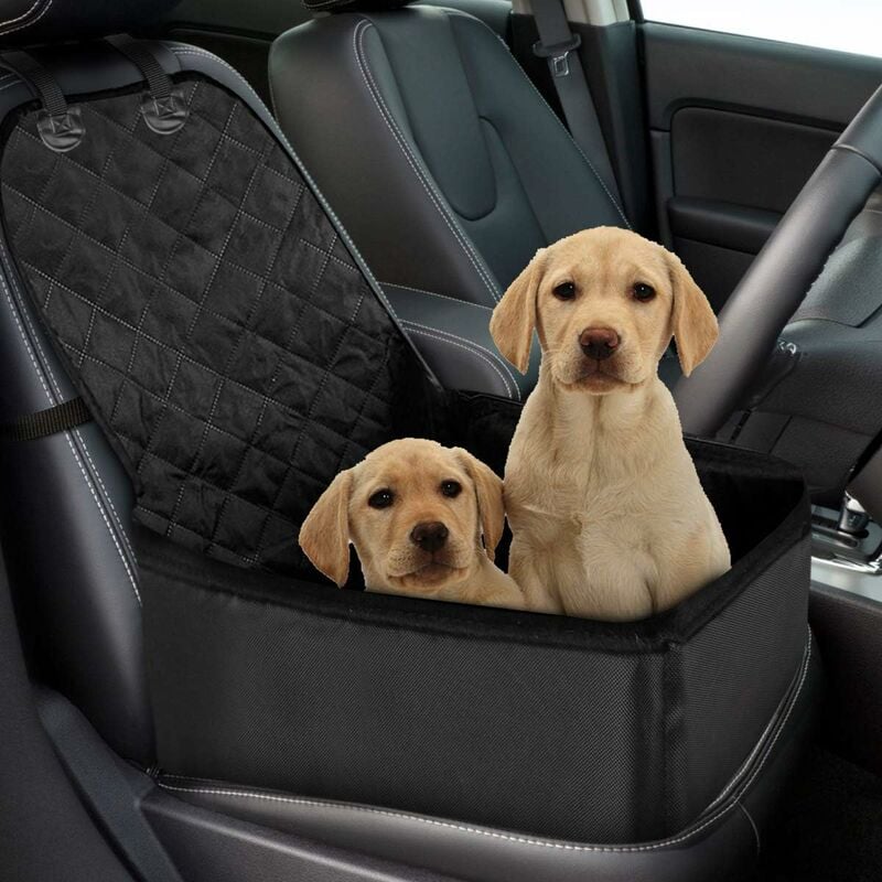 Gütewerk Siège auto pour chien de taille moyenne et petite, accessoires pour  chiens, siège auto solide