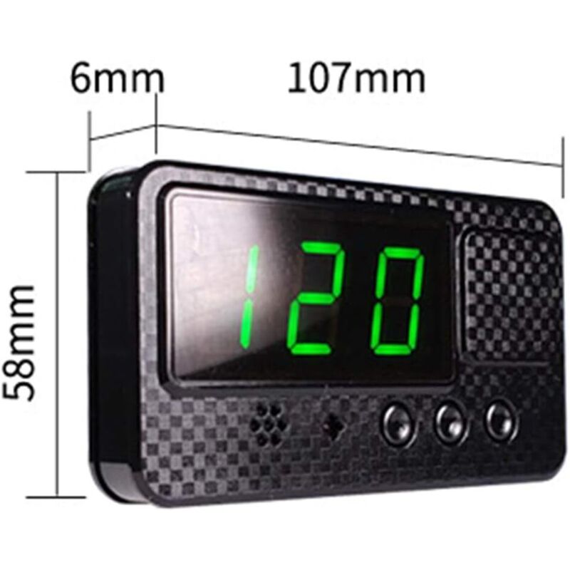 Copteur De Vitesse GPS Avec Rétroéclairage – 120 K/h Universel 85 , Affichage HD, étanche