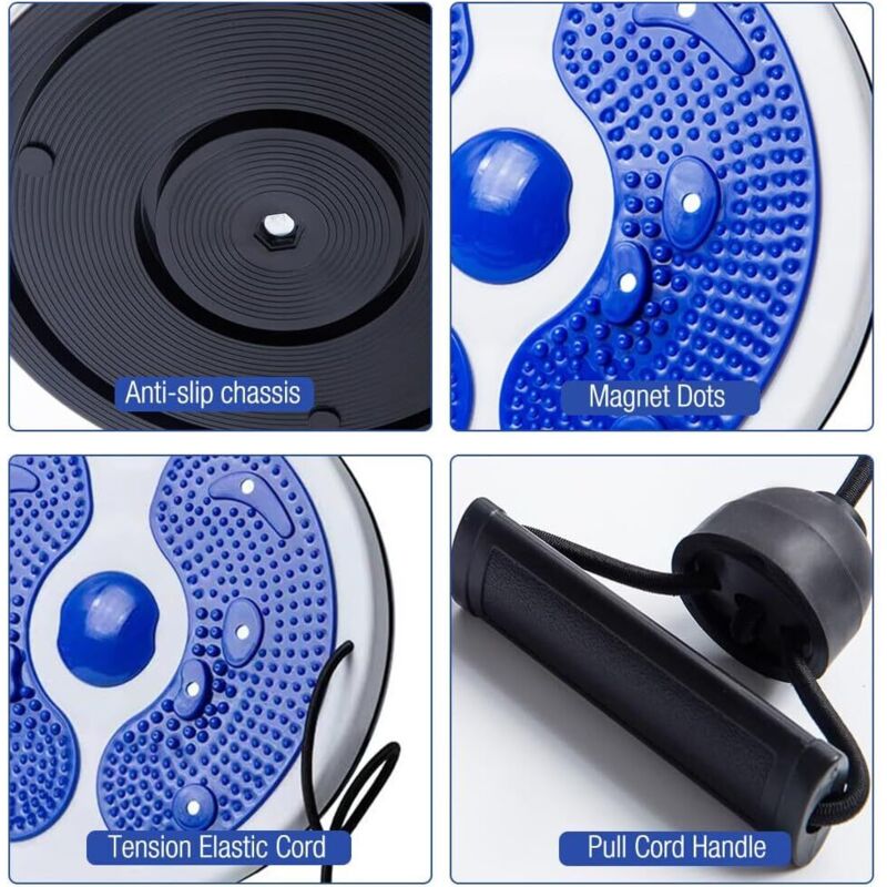 Eevhrqw Spinfit Sculpteur De Taille,Disque Torsion, Disque