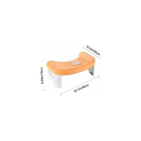 Tabouret de Toilette Pliable pour Adultes, Pliable, Design en U, An