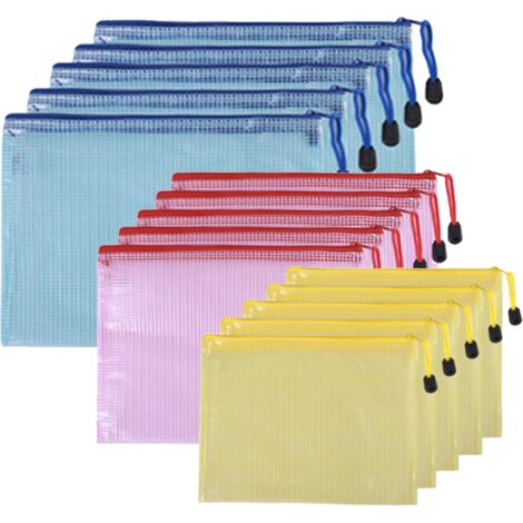Bloc de 60 pochettes perforées A4 - Quick'In - Plastique - Oxford -  Pochettes Plastiques - Protection document
