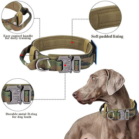 Harnais Militaire Pour Chien Avec Pochette Et Patch, Gilet Tactique Sans Traction Pour Chien De Grande Taille, Harnais Pour Chien De Service Pour L'Entraînement, La Randonnée