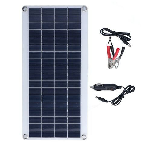 Panneau solaire étanche 80W pour camping. - Test et Avis