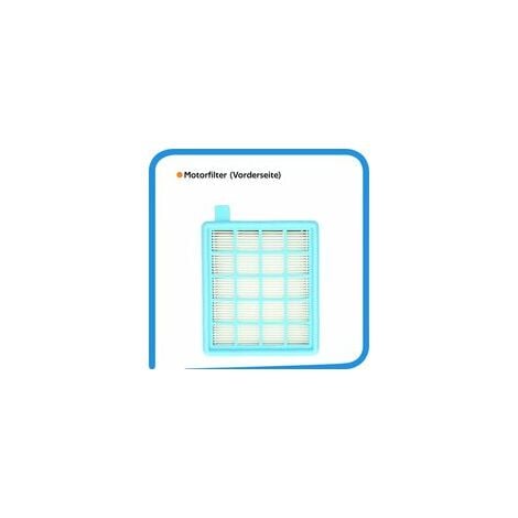 Lot de 4 filtres compatibles avec les aspirateurs  pour  Philips Power Pro Active/Compact, alternative au kit de rechange Philips FC8470、FC8471、FC8472、FC8473、FC8630、FC8631、FC8632、FC8635、FC8515、FC8516、